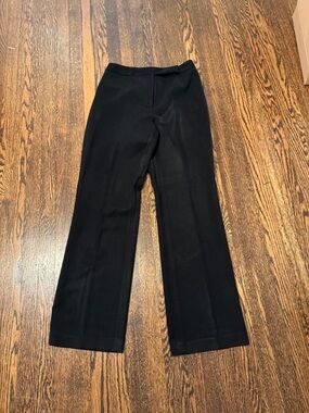 Ann Taylor Loft Black Women's Straight-Leg Dress Pants